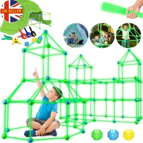 Glow the dark fort building - fort,