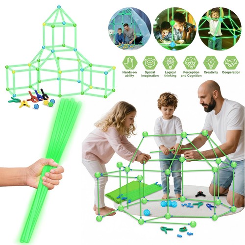130pcs building your own den - building,