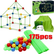 175PCS DIY Fort Building Build