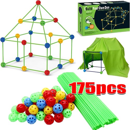 175pcs diy fort building - diy,