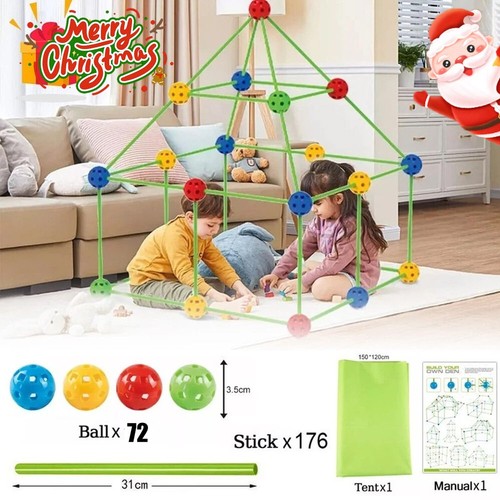 175pcs build your own den - 175pcs, set