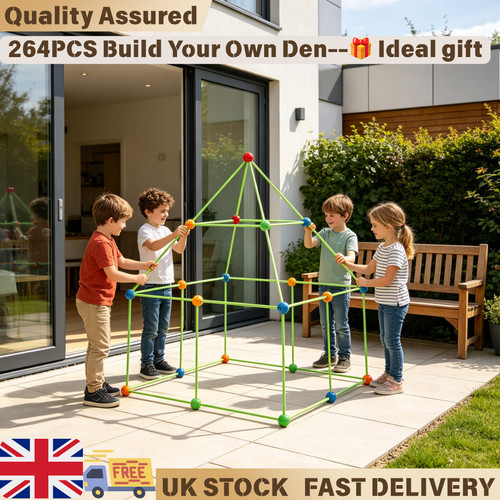 Kids den building kit - building, balls
